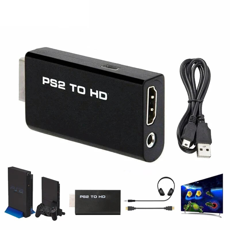 Hdmi Adapter Tablet - Adaptor konverter Hdmi ke Ps2, Audio