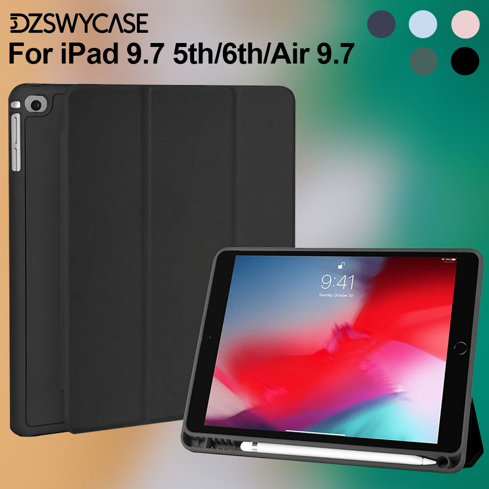 Ipad Cover Folio - Kompatibel dengan iPad 9.7 Inci Generasi