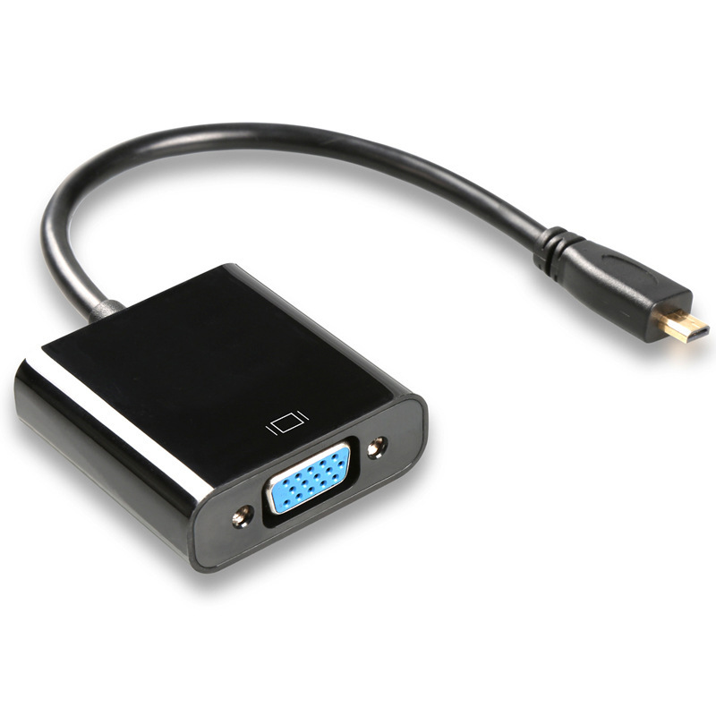 Hdmi Adapter Tablet - Konektor Micro HDMI Ke VGA Adaptor