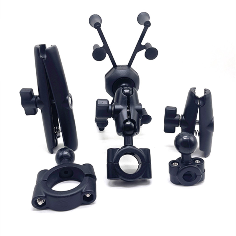Ram Tablet Accessories - Dudukan Tablet Sepeda dengan Penjepit Pipa