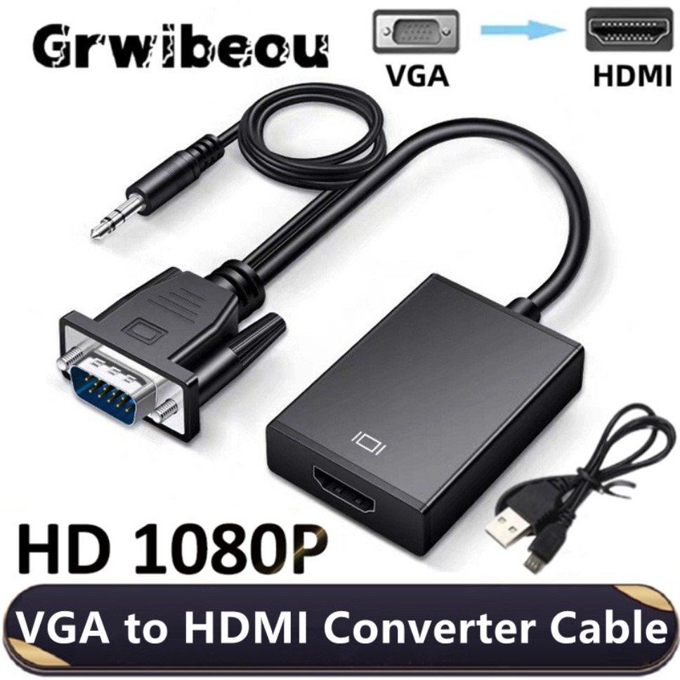 Hdmi Adapter Tablet - Kabel Adaptor VGA ke HDMI HD