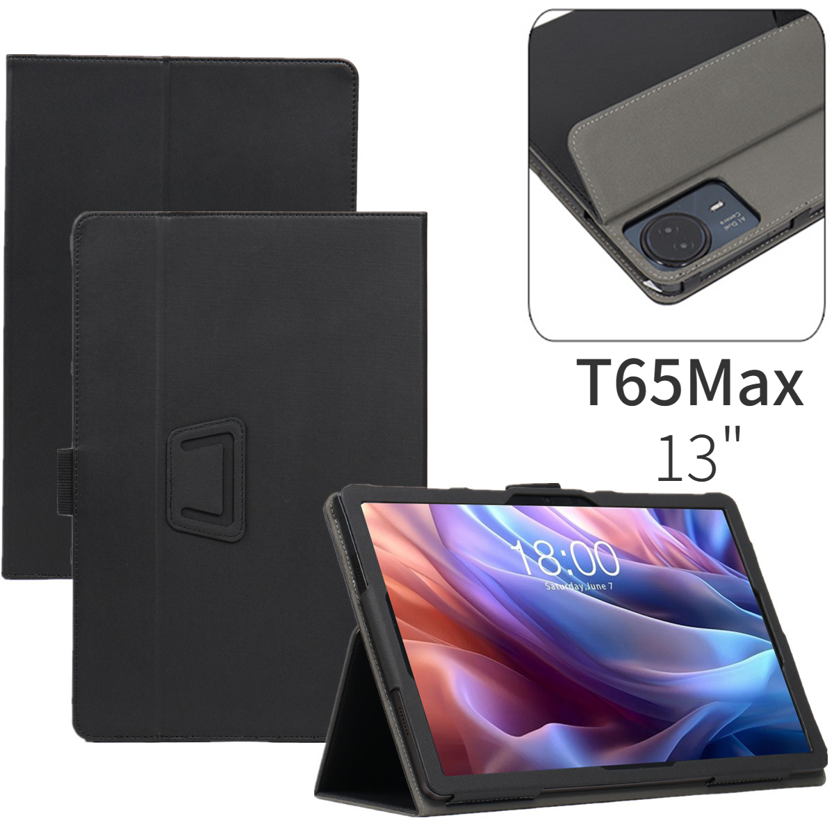 Teclast Tablet Accessories - Casing Pintar untuk Tablet Teclast T65Max,