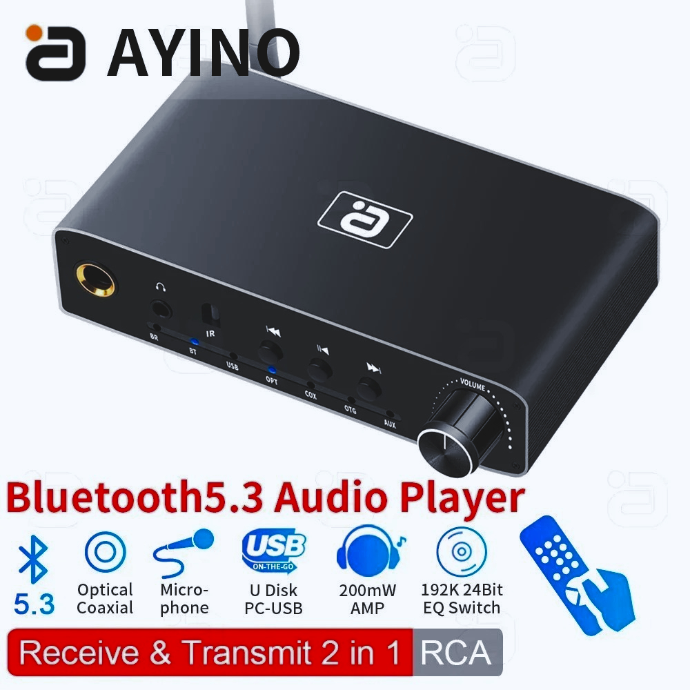 Hdmi Adapter Tablet - AYINO DA310B 2In1 Penerima-Pengirim Bluetooth 5.3