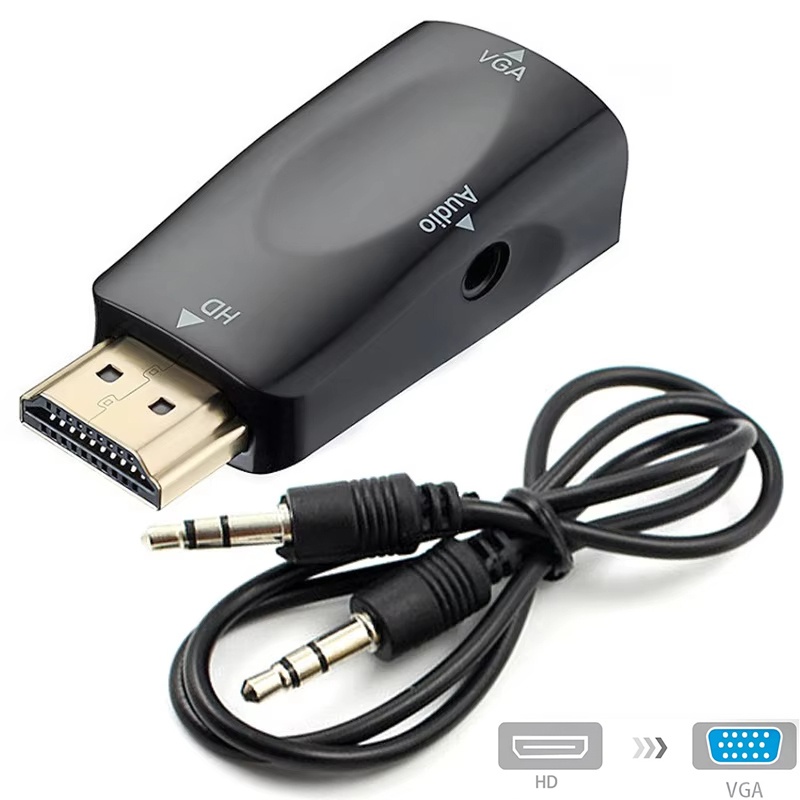 Konverter Kabel HDTV Ke VGA Ko - Hdmi Adapter Tablet ulasan dan harga