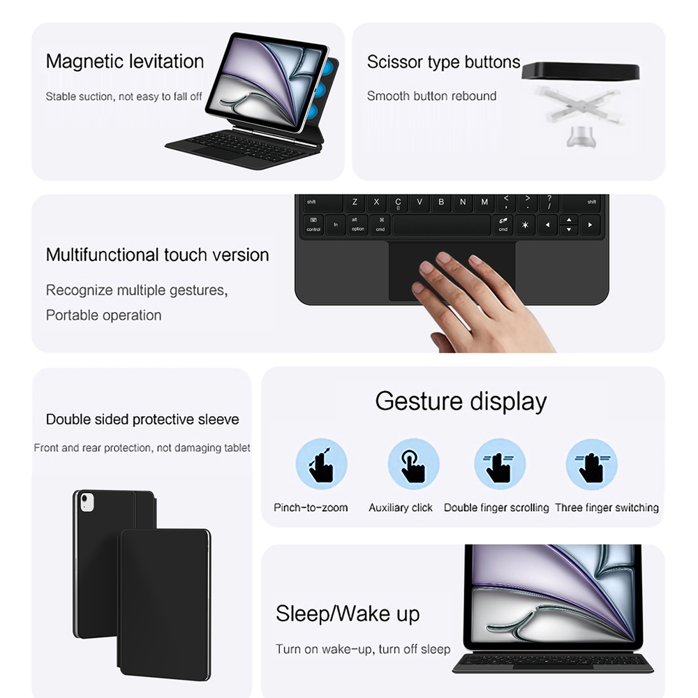 Casing Keyboard Ajaib untuk iP - Ipad Cover Folio ulasan dan harga