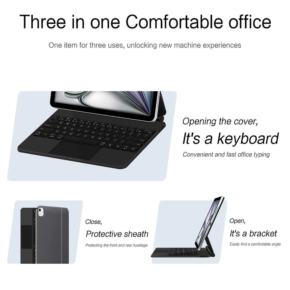 Casing Keyboard Ajaib untuk iP - Ipad Cover Folio ulasan dan harga