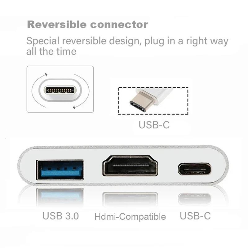 Konverter Kabel USB-C Ke HDMI  - Hdmi Adapter Tablet ulasan dan harga
