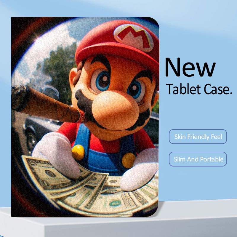 Casing Tablet Kartun M-Marios  - Remarkable Tablet Accessories ulasan dan harga