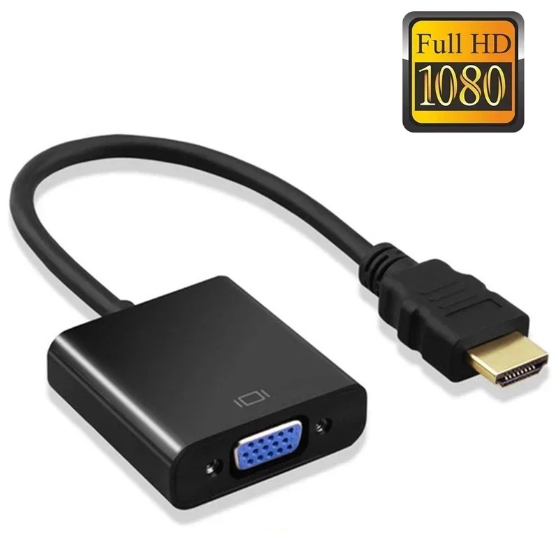 Konverter Kabel HDMI ke VGA HD - Hdmi Adapter Tablet ulasan dan harga