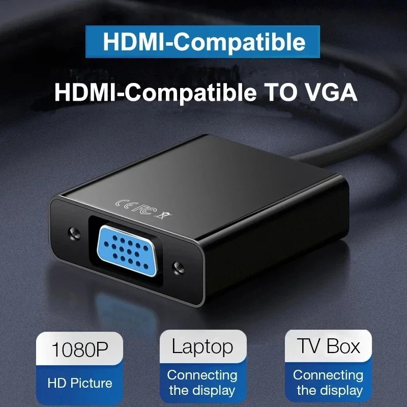 Konverter Kabel HDMI ke VGA HD - Hdmi Adapter Tablet ulasan dan harga