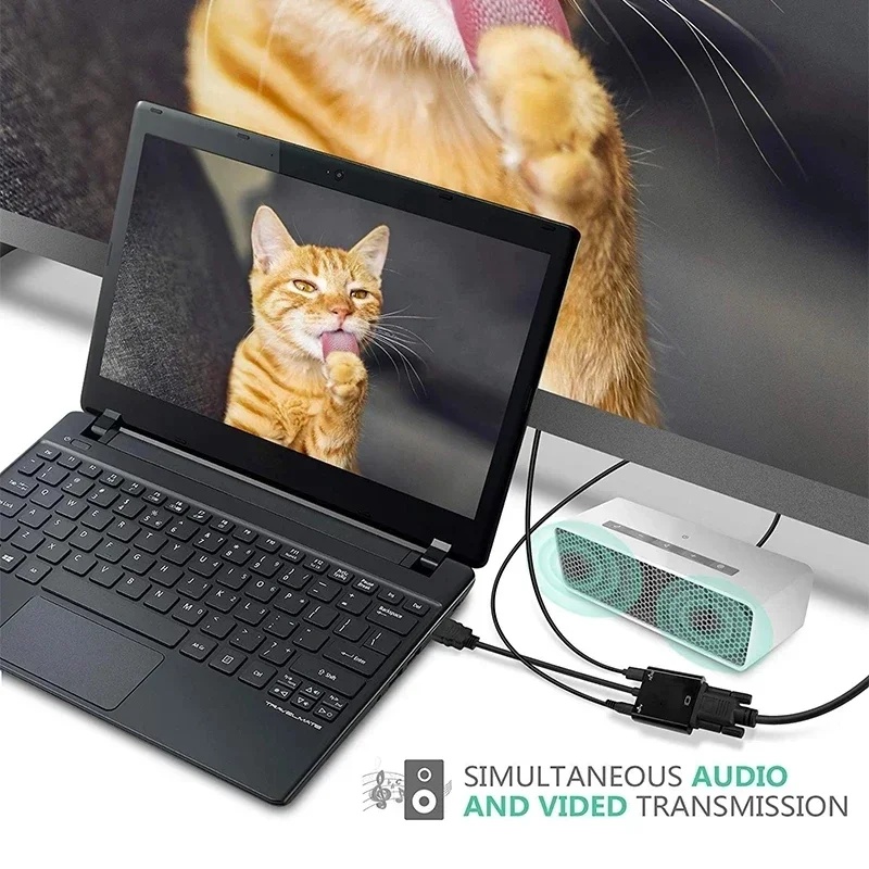 Konverter Kabel HDMI ke VGA HD - Hdmi Adapter Tablet ulasan dan harga